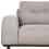 Beliani Sofa 2 Seater LAURILA Fabric Light Grey 6