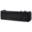 Beliani Sofa 3 Seater LEIREN Chenille Black 5