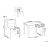 Beliani Kids Table with Chairs LOYD White 3