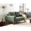 Beliani Sofa 2 Seater LAURILA Fabric Green 2