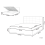 Beliani Ottoman Bed LORIENT Fabric Beige 140 x 200 cm (EU Double) 5