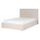 Beliani Ottoman Bed LORIENT Fabric Beige 140 x 200 cm (EU Double) 2