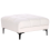 Beliani Ottoman ALNES Boucle White 4