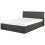 Beliani Ottoman Bed ORBEY Fabric Grey 140 x 200 cm (EU Double) 3