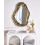 Beliani Wall Mirror JOSSIGNY 52 cm 79 cm Gold 2