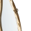 Beliani Wall Mirror JOSSIGNY 52 cm 79 cm Gold 6
