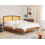 Beliani Bed Rattan VARZY 180 x 200 cm (EU Super King) Brown 2