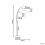 Beliani Floor Lamp CARONI Linen Beige 3