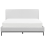 Beliani Bed Fabric CORIO 160 x 200 cm (EU King Size) Light Grey 5