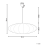Beliani Pendant Lamp GUACARA White 3
