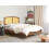 Beliani Bed Rattan VARZY 140 x 200 cm (EU Double) Brown 2