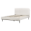 Beliani Bed Boucle CORIO 140 x 200 cm (EU Double) Off-White 6