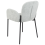 Beliani Set of 2 Dining Chairs ALBEE Fabric Mint Green 10