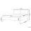 Beliani Bed Rattan MONPAZIER 140 x 200 cm (EU Double) Dark Brown 3