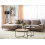 Beliani Corner Sofa 4 Seater MARIFERD Fabric Light Brown Right Hand 3