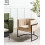 Beliani Armchair LARVIK II Boucle Beige 2