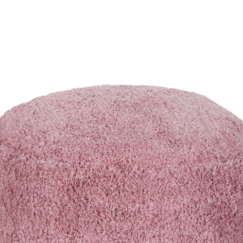 Beliani Pouffe KANDHKOT Cotton Pink 2