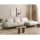 Beliani Corner Sofa 4 Seater MARIFERD Fabric Light Beige Left Hand 2