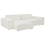 Beliani Modular Corner Sofa 3 Seater HELLNAR Right Hand Off-White Boucle 5