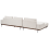 Beliani Corner Sofa 4 Seater MARIFERD Fabric Light Beige Right Hand 5