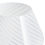 Beliani Table Lamp LOBO Glass White 4