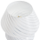 Beliani Table Lamp LOBO Glass White 5