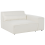 Beliani Corner Seat HELLNAR Left Hand Off-White Boucle 5