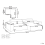 Beliani Modular Corner Sofa 3 Seater HELLNAR Left Hand Off-White Boucle 5