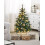 Beliani Artificial Christmas Tree LED PALOMAR 120 cm Dark Green 2