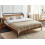 Beliani Blanket CHAOHANI Fabric 150 x 200 cm Beige 2
