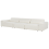 Beliani Modular Sofa 3 Seater HELLNAR Off-White Boucle 3
