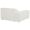 Beliani Corner Seat HELLNAR Right Hand Off-White Boucle 7
