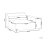 Beliani Corner Seat HELLNAR Left Hand Grey Fabric 2
