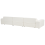 Beliani Modular Sofa 3 Seater HELLNAR Off-White Boucle 6