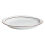 Beliani Set of 12 Dinnerware CHIVES Stoneware Light Grey 5