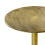 Beliani Side Table COLIBRI Metal Gold 3