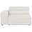 Beliani Corner Seat HELLNAR Right Hand Off-White Boucle 5