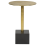 Beliani Side Table COLIBRI Metal Gold 6