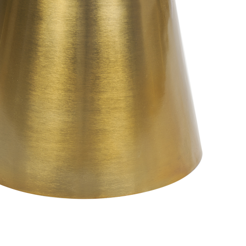 Beliani Side Table ANDRES Metal Gold 2
