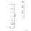 Beliani Wall Bookshelf ESTON 190 cm White 3