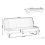 Beliani Sofa Bed 2 Seater KALFAFEL Fabric Beige 3
