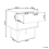Beliani 2 Drawer Bedside Table SOHO White 3