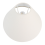 Beliani Table Lamp LUCHETTI Ceramic Black/ White 4