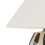 Beliani Table Lamp LUCHETTI Ceramic Black/ White 5