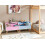 Beliani Cabinet CASPER 43 cm Blue 2