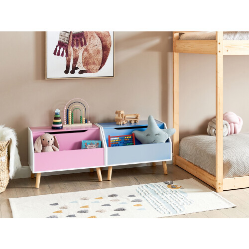 Beliani Cabinet CASPER 43 cm Blue 1