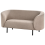 Beliani Sofa 2 Seater LOEN Fabric Taupe 2