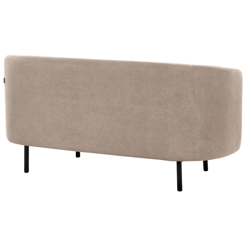 Beliani Sofa 2 Seater LOEN Fabric Taupe 2