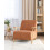 Beliani Armchair LESJA Fabric Orange 2