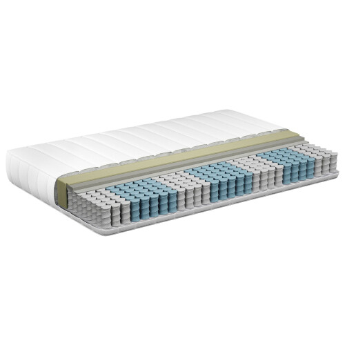 Beliani Memory Foam Pocket Spring Mattress DRIFT H2/3 Medium 90 x 200 cm (EU Single) 1